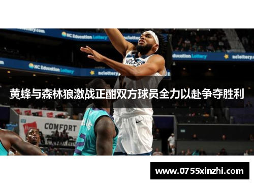黄蜂与森林狼激战正酣双方球员全力以赴争夺胜利